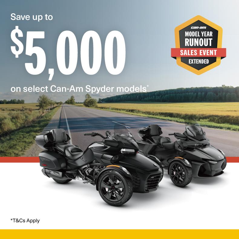 Can-Am Campaign - Q1 2025 Retail Program AU SPYDER