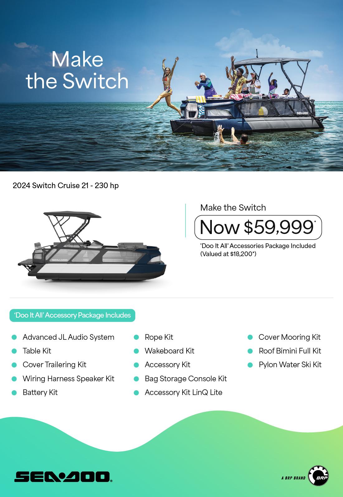 AU Q3 Sea-Doo Switch Retail Campaign 2025